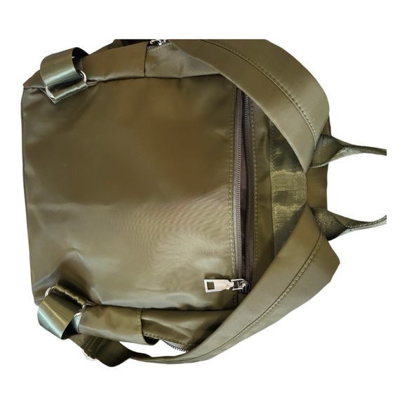 BMVMB Green Lightweight Wear and Water-Resistance Women's Backpack/Purse - Picture 4 of 11